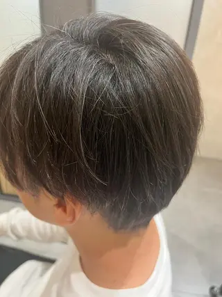 ショート GO TODAY SHAiRE SALON  神戸三宮店所属・ナチュラル艶々縮毛 矯正シェアサロンのヘアスタイル