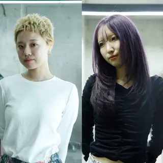 カラー あずまりんの/メンズ /ホワイトベージュのヘアスタイル