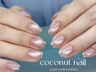 ネイル 神田 ココナッツのネイルデザイン