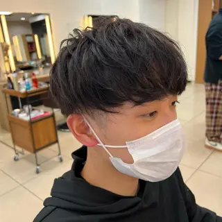 ショート カラー 茅ヶ崎パーマ特化/ スパイラル/ハルキのヘアスタイル