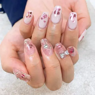 ネイル ⭐︎休業中の練習⭐︎ JNA認定講師髙橋のネイルデザイン