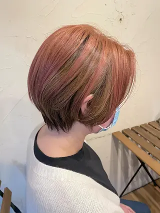 ショート カラー メンズ特化/パーマ指 名No.1/百瀬太郎のヘアスタイル