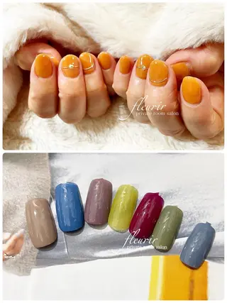 ネイル フルリール 【プライベートサロンのネイルデザイン