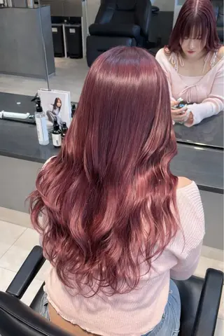 ロング カラー 艶髪カラー/ レイヤー/yuiのヘアスタイル