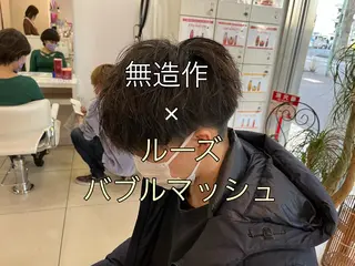 ショート パーマ メンズ 韓国風メンズ/毛流れ ヘアなら須田龍世のヘアスタイル