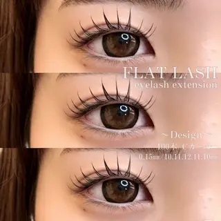 マツエク・マツパ neuu. ayanoのマツエク・マツパデザイン