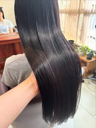 ロング cadeau 前谷のヘアスタイル