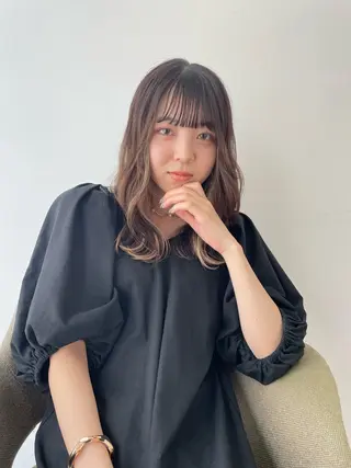 ミディアム 【髪質改善】 TAIGA🐯のヘアスタイル