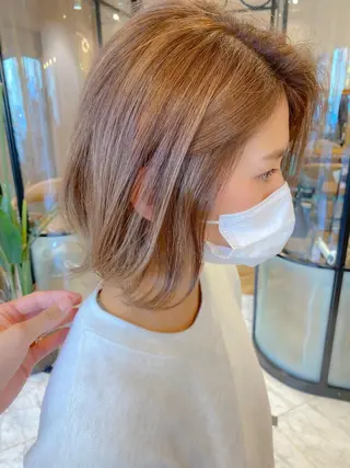 ミディアム 🌹ボブ/髪質改善 韓国ヘア🌹澤口龍成のヘアスタイル