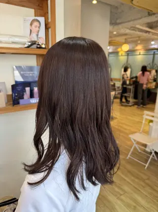 ロング カラー 🐻艶髪ヘア/韓国風 /隈河🐻のヘアスタイル
