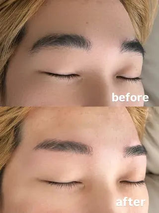 メンズ アイブロウ BATON.藤崎翔 /西大分/のヘアスタイル