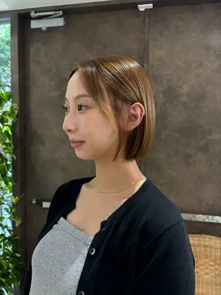 ショート AO所属・Haruka🌺 /ボブ/海外ヘアのヘアスタイル