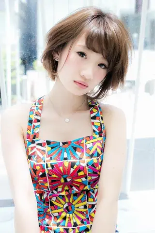 ショート ミディアム カラー ヘアアレンジ STAR所属・内藤 達也のヘアスタイル