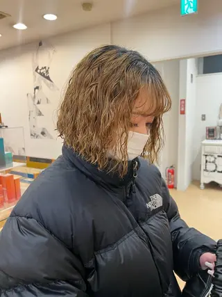 パーマ Gardenhair 小笠原篤矢のヘアスタイル