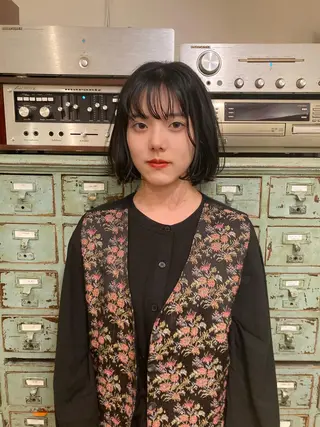 カラー 木村 百花のヘアスタイル