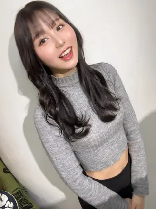 ロング 【ジーナ新宿】 大橋美月のヘアスタイル