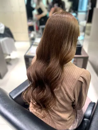 ロング カラー 🧊🪞透明感カラー himeのヘアスタイル