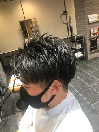 ショート メンズ A 間明店所属・縮毛矯正/美髪 金沢/tatsukiのヘアスタイル