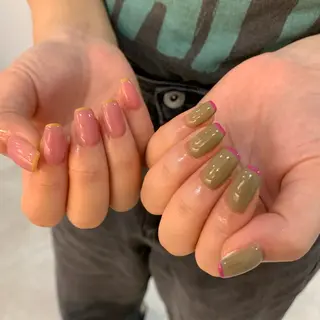 ネイル 栗田 ゆう子のネイルデザイン