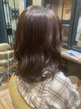 ミディアム カラー ショートカット🧸 ごとうさなのヘアスタイル