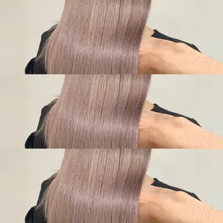 カラー ✨艶ブリーチカラー ✨四ノ宮裕己のヘアスタイル