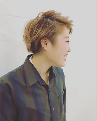 ショート カラー トータルビューティー K:R鶴川のヘアスタイル