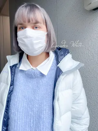 ミディアム カラー カラーパティシエ facce🌼ikoのヘアスタイル