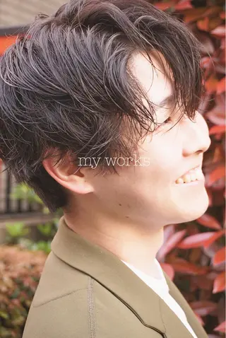 ショート メンズ current所属・✨カット美容師 💡高橋優也💡のヘアスタイル