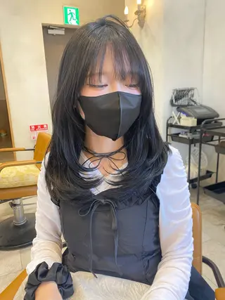 セミロング La Bonheur hair grace 門前仲町店【ラボヌール ヘア グレース】所属・似合わせショート/ 杉本篤史のヘアスタイル