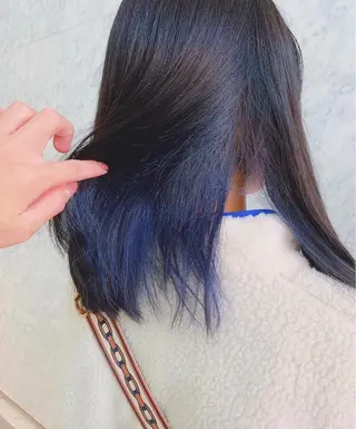 カラー SAKURA 原宿所属・なかの たくみのヘアスタイル