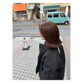 ミディアム cmake所属・. kanokoのヘアスタイル