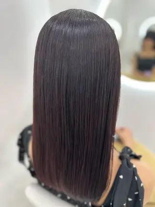 ミディアム aini上本町 吉元直明のヘアスタイル