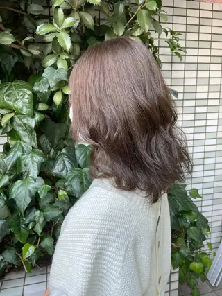 ミディアム 山本 陸央のヘアスタイル