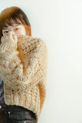 ミディアム カラー robe所属・ツジガキ ユウスケのヘアスタイル