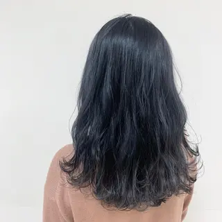 セミロング カラー ヘアアレンジ 【Sweep】おじま のぞみのヘアスタイル