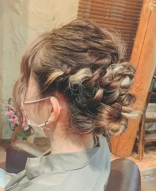 ヘアアレンジ 🦋艶モテカラー/ヘ アセット🦋YURIのヘアスタイル