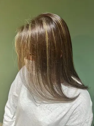 セミロング カラー カラースペシャリスト しょう🧑🏼‍🎨のヘアスタイル