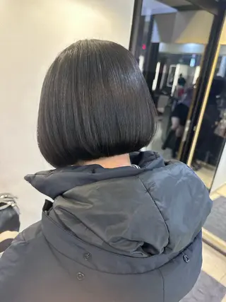 ショート mio/【日本橋】 パーマモデルのヘアスタイル