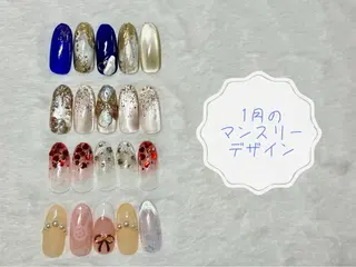 ネイル beauty salon ma'am所属・chihiro 小路ネイルのネイルデザイン