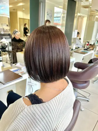 ショート 赤みなしカラー/梅田 /レイヤー/IORIのヘアスタイル