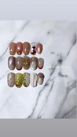 ネイル ﾈｲﾙﾙｰﾑﾘｯｶ 𝐦𝐚𝐲𝐮のネイルデザイン