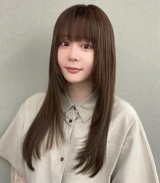 ロング カラー ヘアアレンジ 🎀プルエクステ みまひかる🎀のヘアスタイル