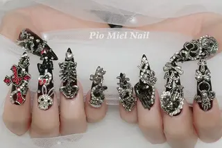 ネイル HANA 長さだしのネイルデザイン