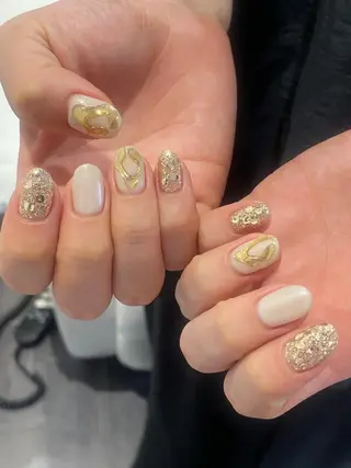 ネイル NINEnami ニュアンスネイルのネイルデザイン