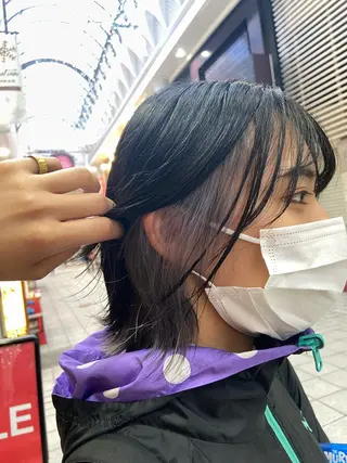 ミディアム nico🏁 rihoのヘアスタイル