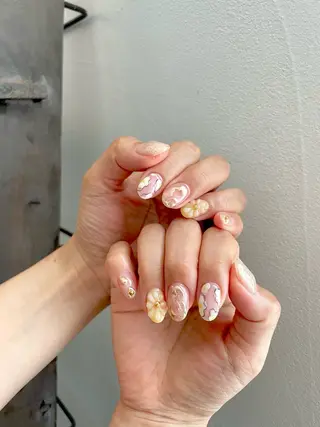 ネイル 甲府市徳行 🧸prunelleのネイルデザイン