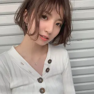 ショート カラー SAKURA 原宿所属・なかの たくみのヘアスタイル