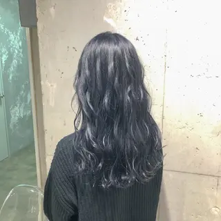 セミロング カラー ダブルカラー特化💖 韓国ヘア💖りくのヘアスタイル