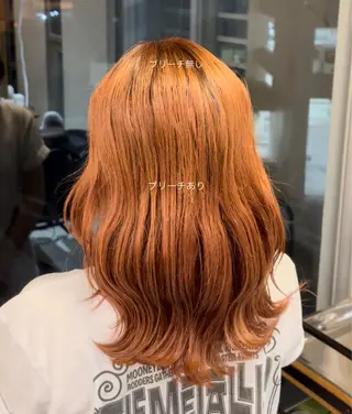 カラー Hairruup Aru design works所属・新垣 心都のヘアスタイル