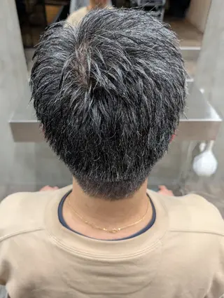 ショート メンズ QOL mens salon 円山所属・メンズ専門😎 QOL円山 YUTOのヘアスタイル